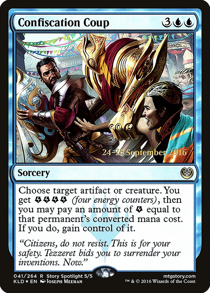 Confiscation Coup — Kaladesh Promos 41s/83