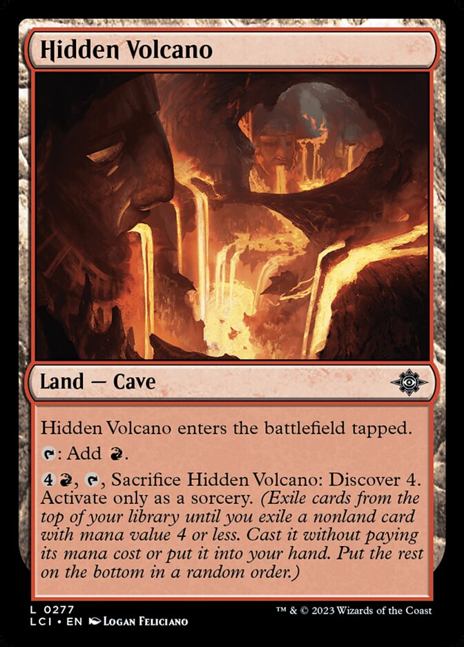 Hidden Volcano — The Lost Caverns of Ixalan 277/416