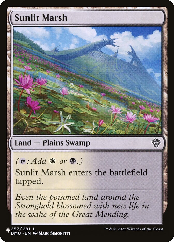 Sunlit Marsh — The List DMU-257/5581