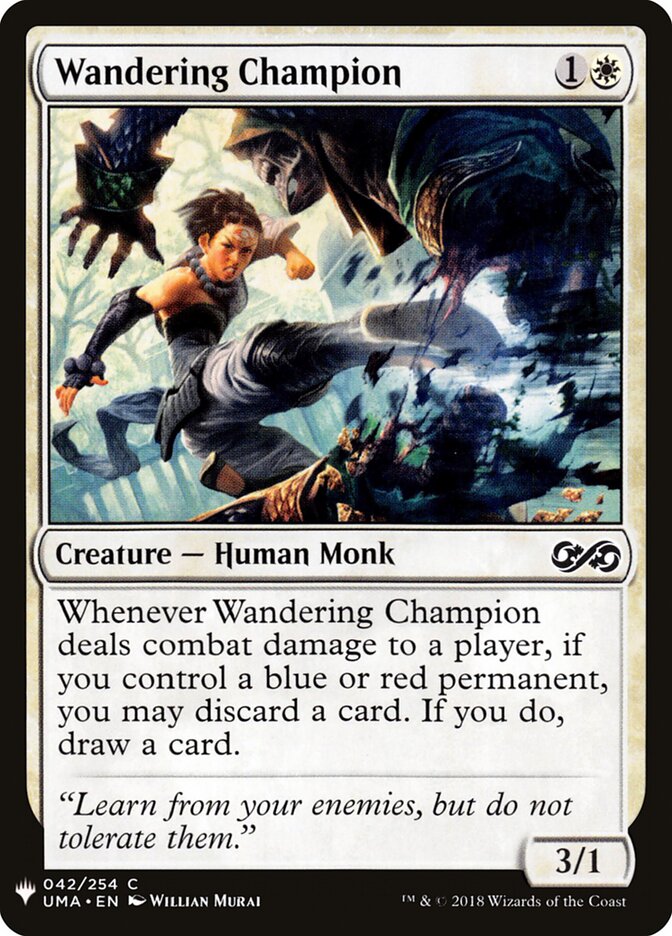 Wandering Champion — The List UMA-42/5581