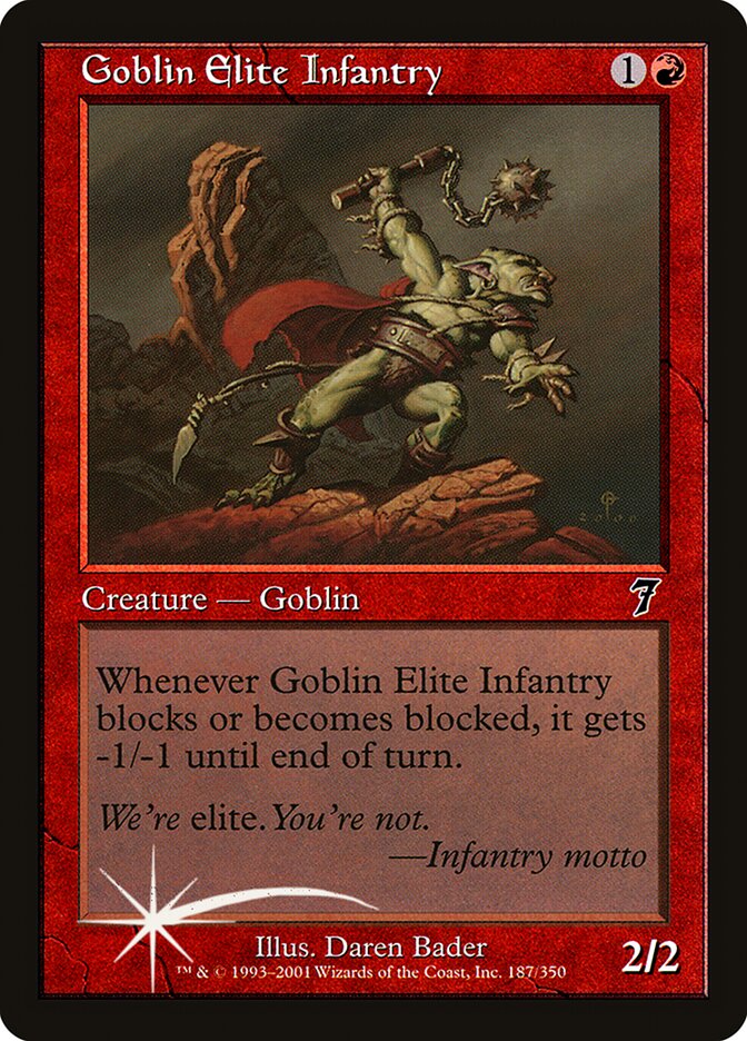 Goblin Elite Infantry — Seventh Edition 187★/708