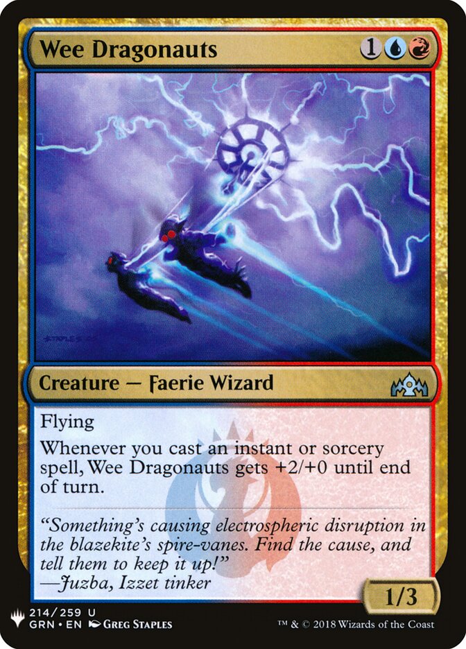 Wee Dragonauts — The List GRN-214/5581