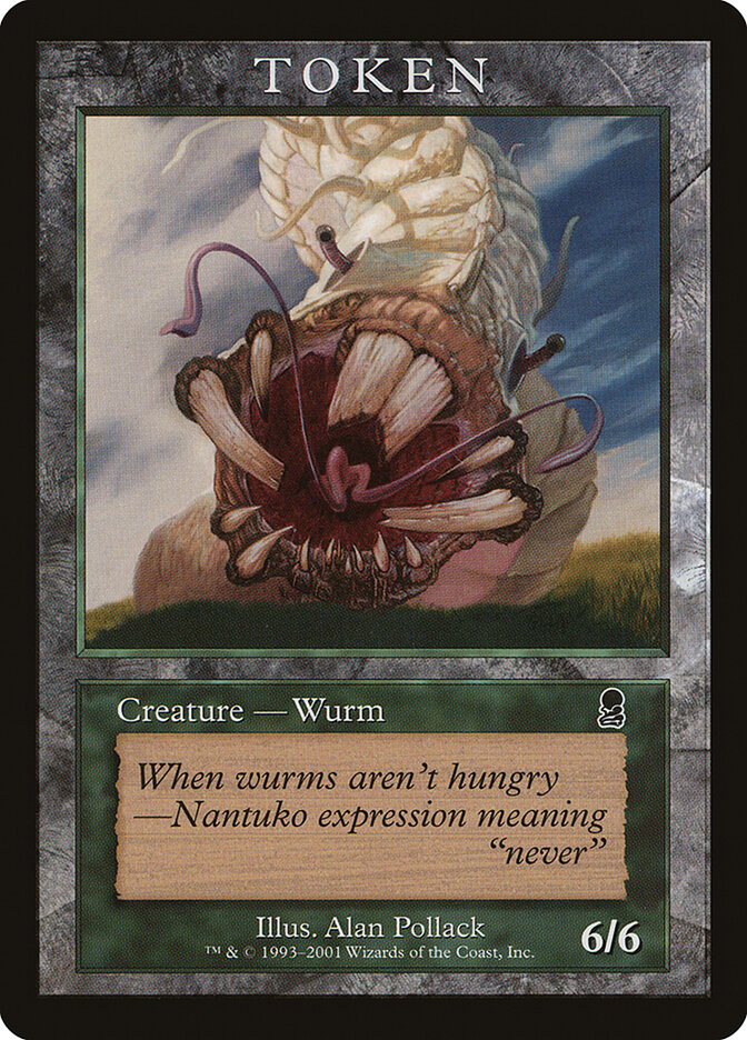 Wurm — Magic Player Rewards 2002 6/6
