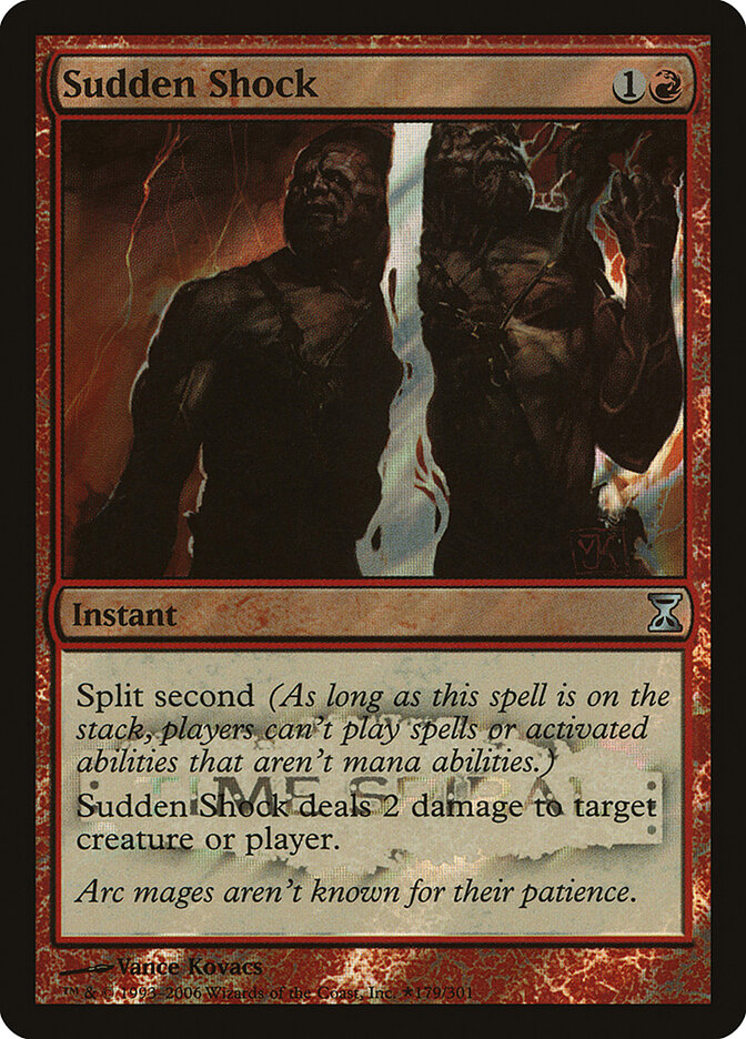 Sudden Shock — Time Spiral Promos 179★/3