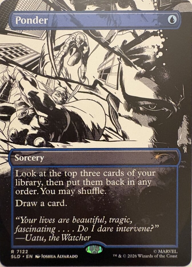 Ponder — Secret Lair Drop 7122/2754