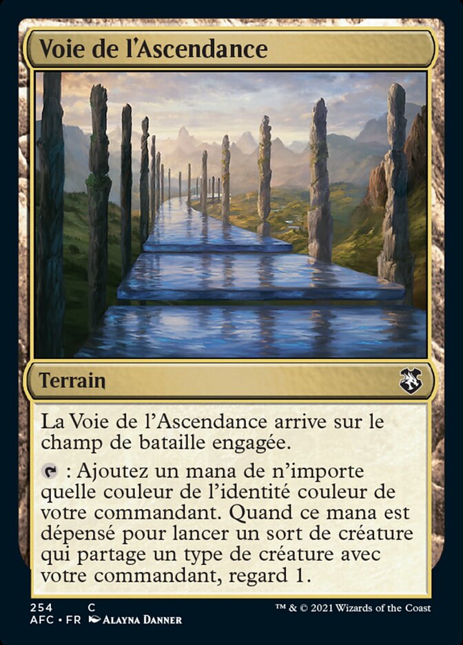 Voie de l'Ascendance — Forgotten Realms Commander 254/331