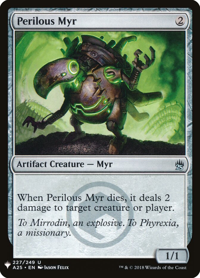 Perilous Myr — The List A25-227/5581