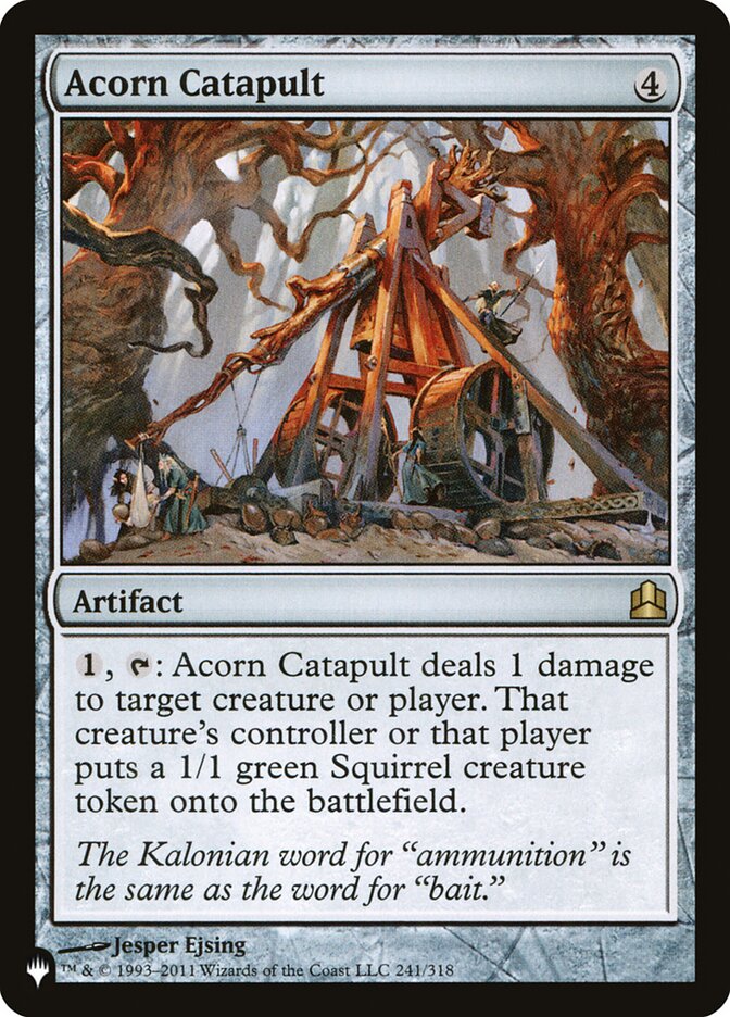 Acorn Catapult — The List CMD-241/5581