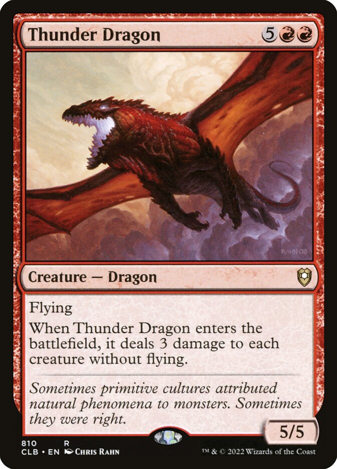 Dragon du tonnerre — Commander Legends: Battle for Baldur's Gate 810/936