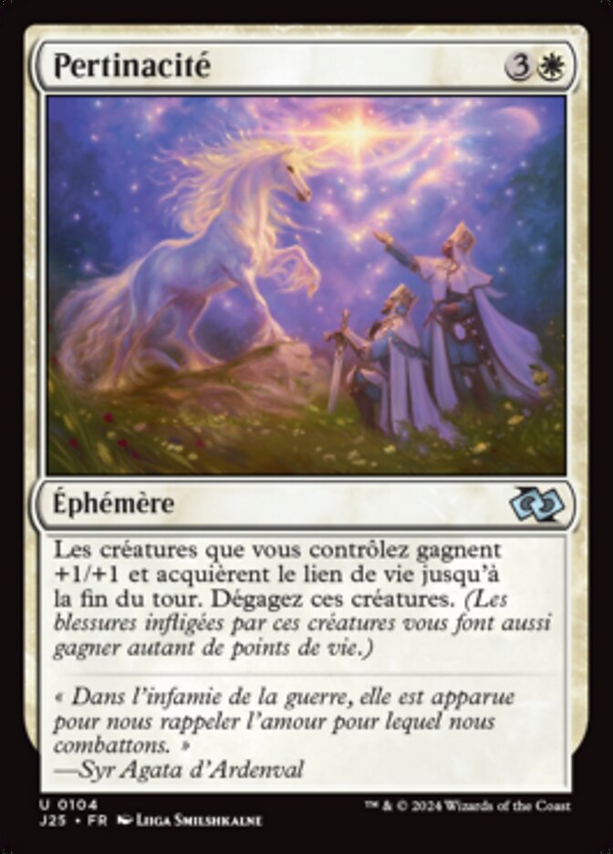 Pertinacité — Foundations Jumpstart 104/779