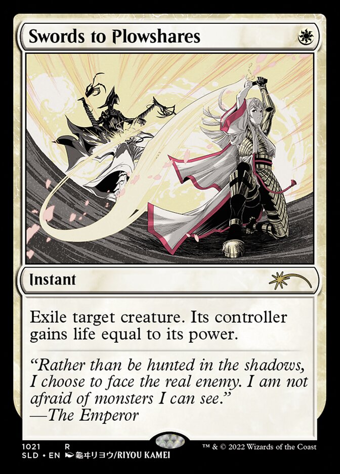 Swords to Plowshares — Secret Lair Drop 1021/2754