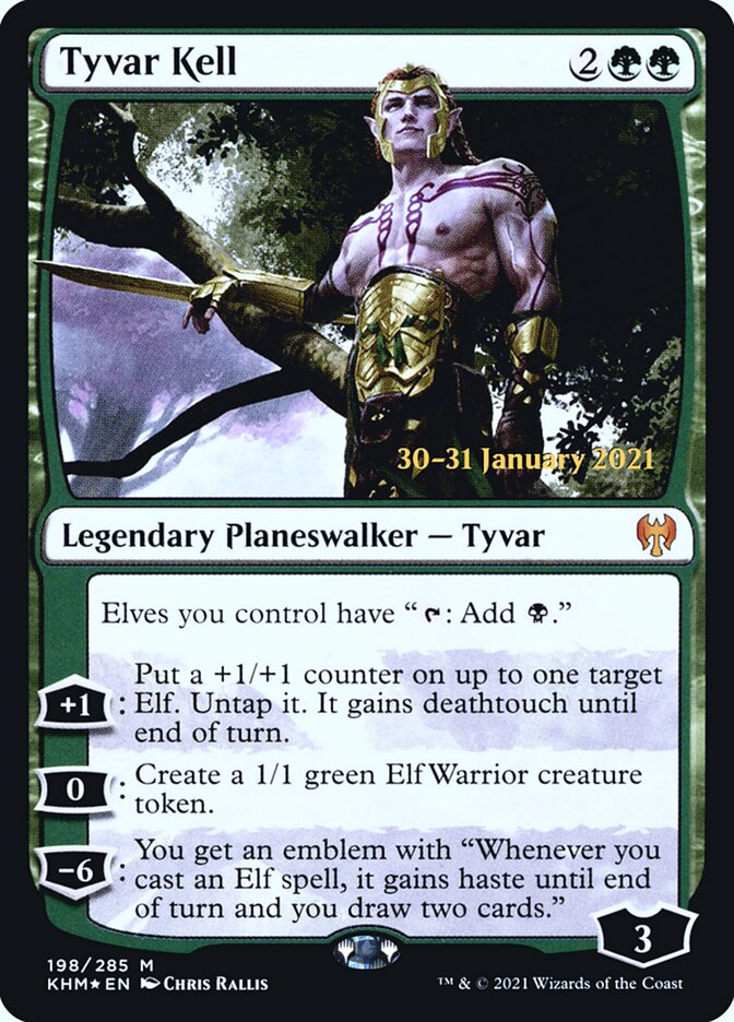 Tyvar Kell — Kaldheim Promos 198s/158