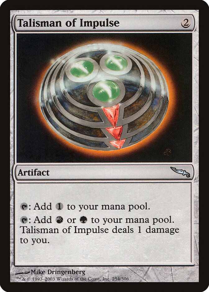 Talisman d'impulsion — Mirrodin 254/306