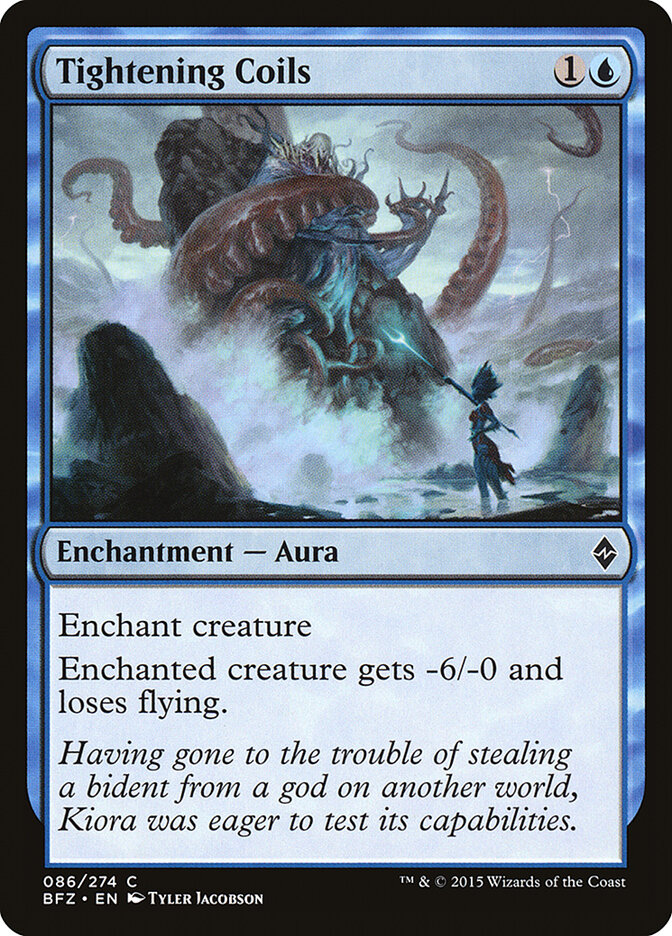 Tightening Coils — Battle for Zendikar 86/299