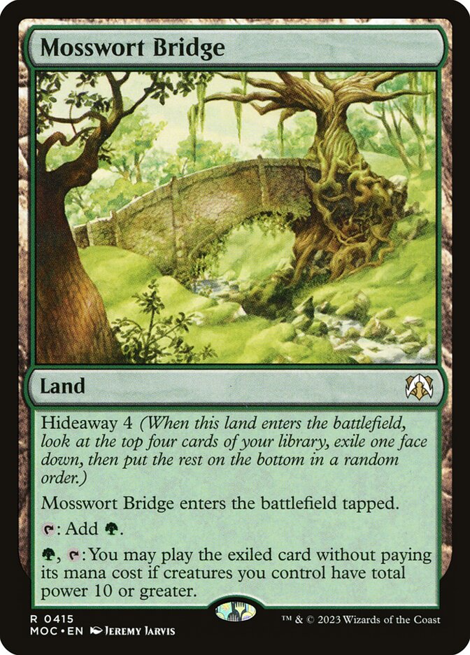 Mosswort Bridge — March of the Machine Commander 415/450