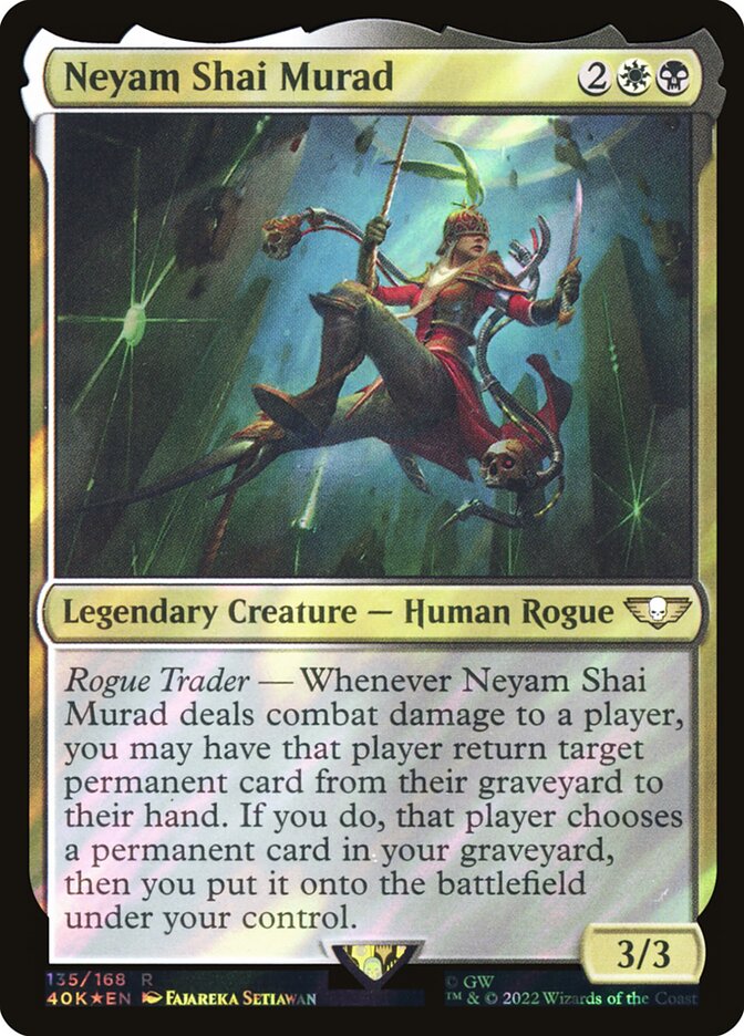 Neyam Shai Murad — Warhammer 40,000 Commander 135★/617
