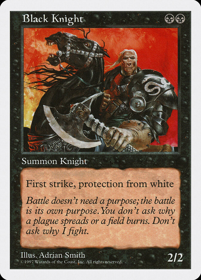 Black Knight — Fifth Edition 143/455