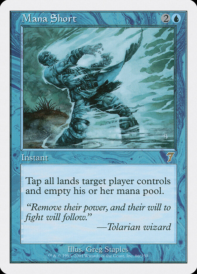 Mana Short — Seventh Edition 86/708