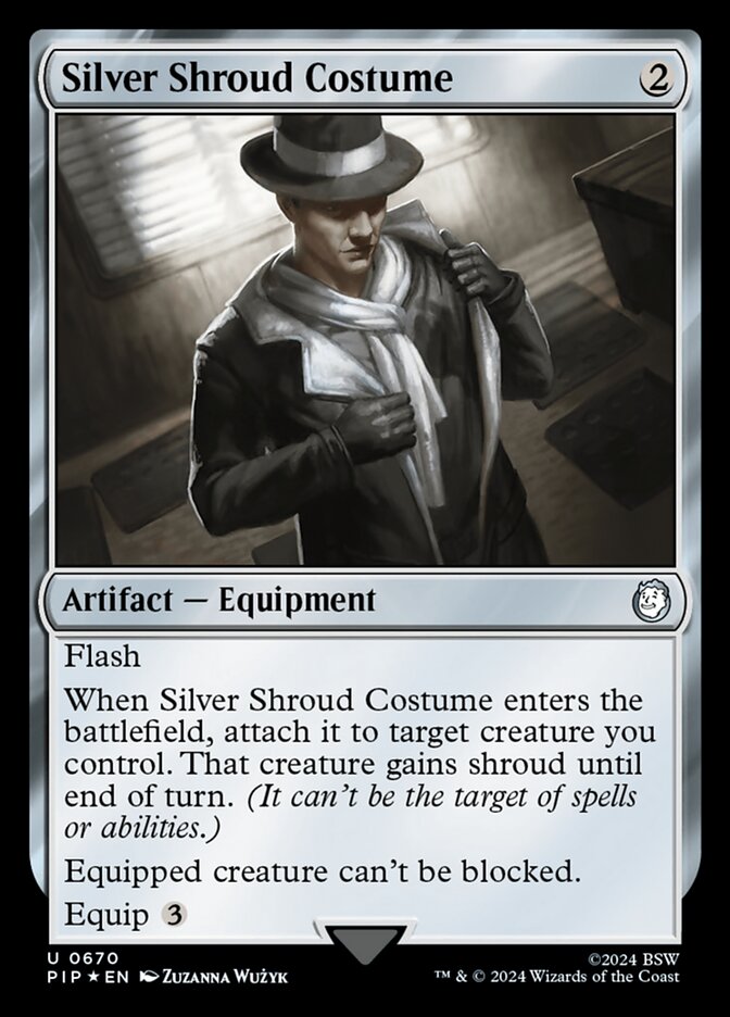 Silver Shroud Costume — Fallout 670/1068