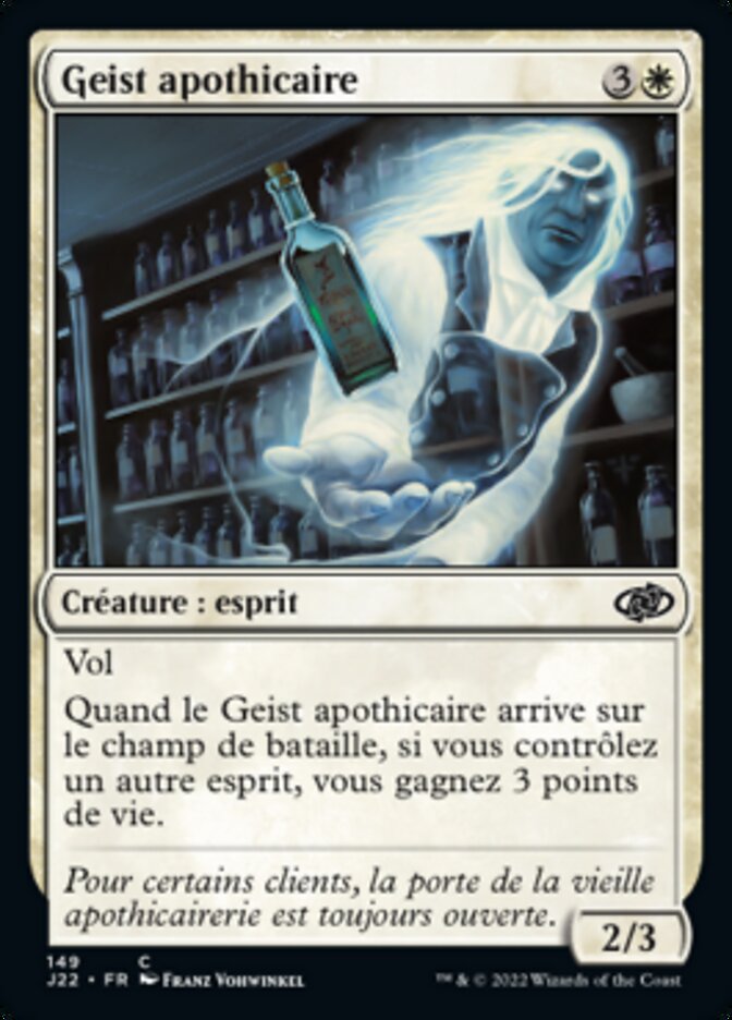 Geist apothicaire — Jumpstart 2022 149/835