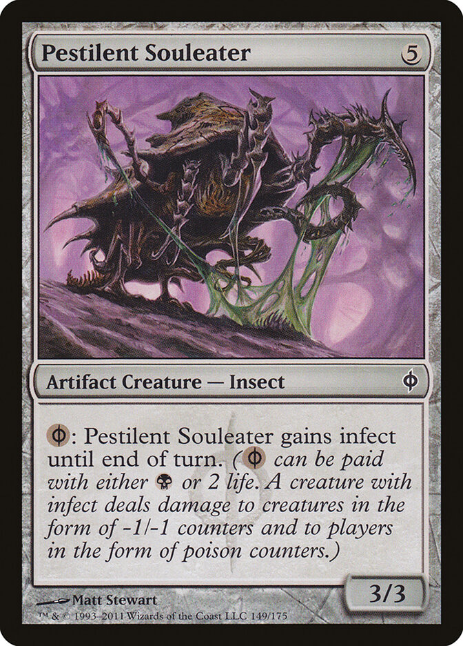 Pestilent Souleater — New Phyrexia 149/175