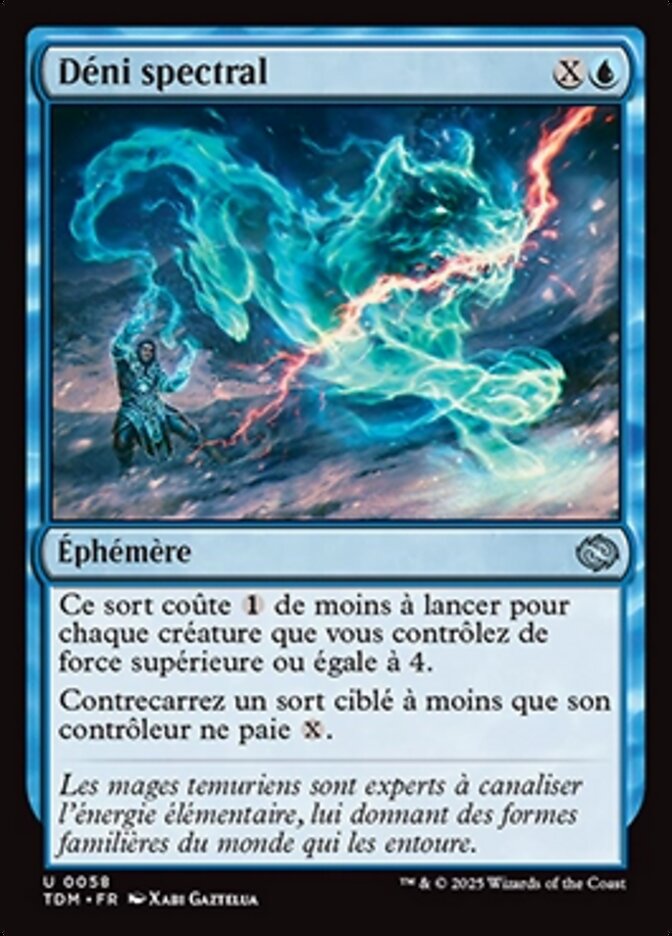 Déni spectral — Tarkir: Dragonstorm 58/427