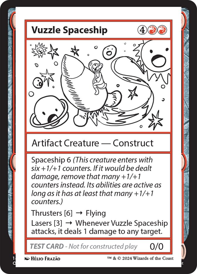 Vuzzle Spaceship — Mystery Booster 2 569/385
