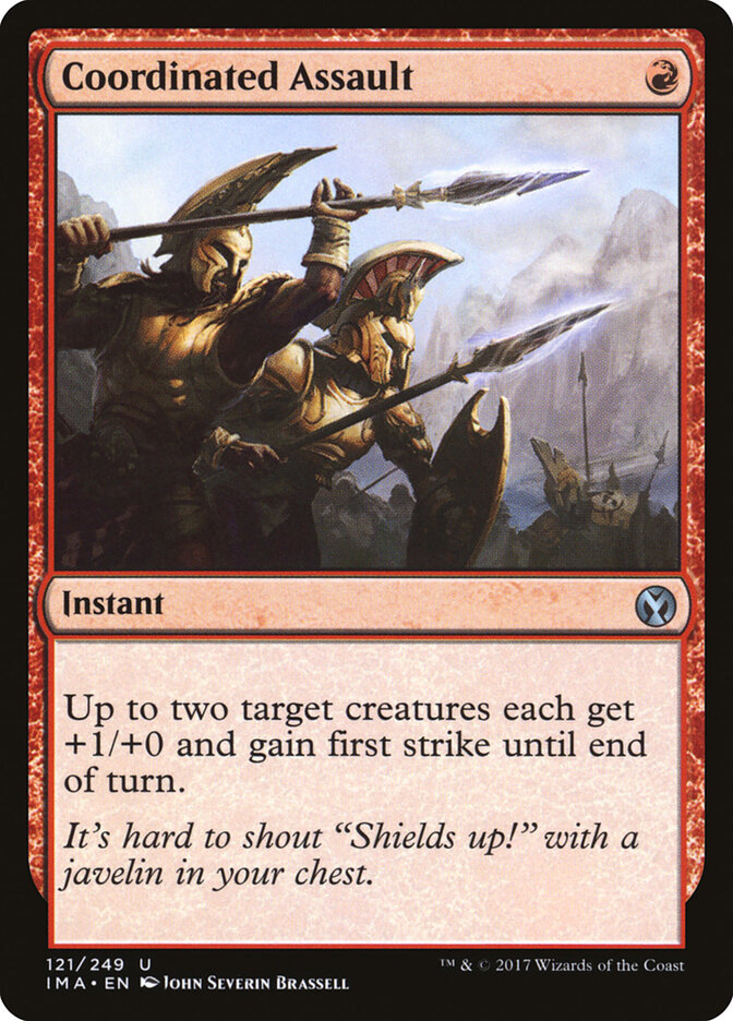 Coordinated Assault — Iconic Masters 121/249