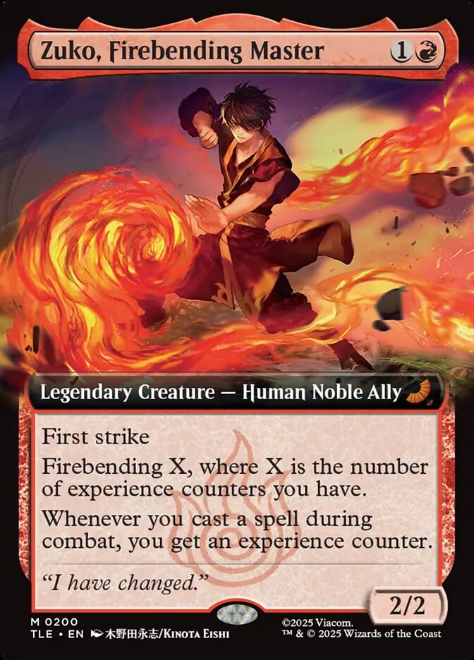 Zuko, Firebending Master — Avatar: The Last Airbender Eternal 200/317
