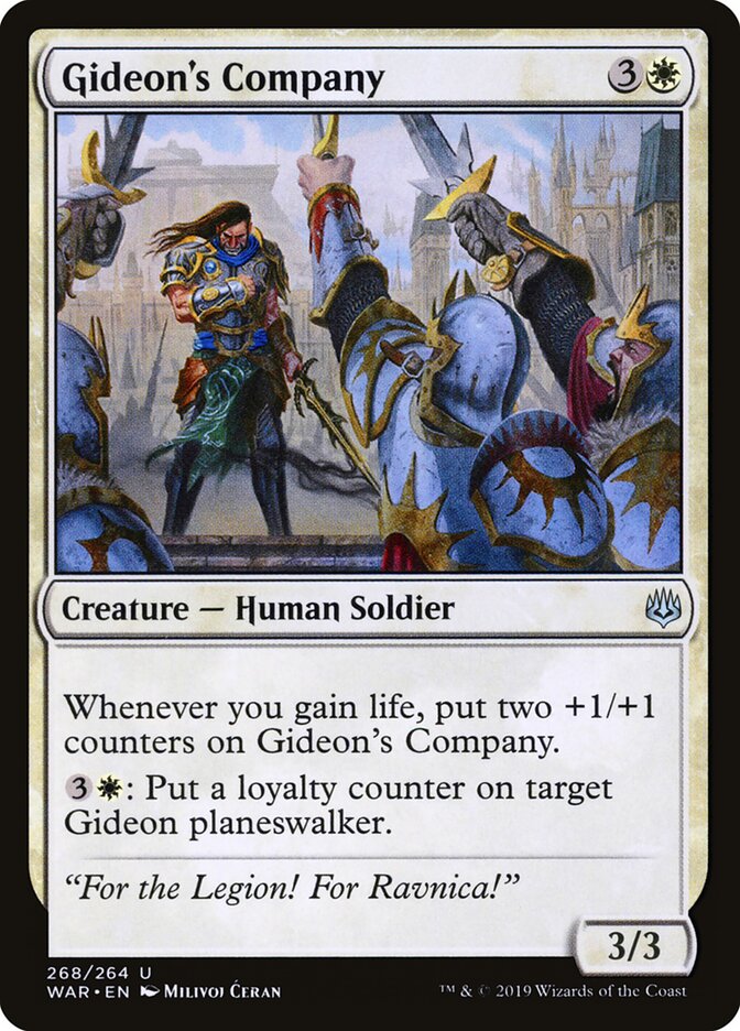 Gideon's Company — War of the Spark 268/312