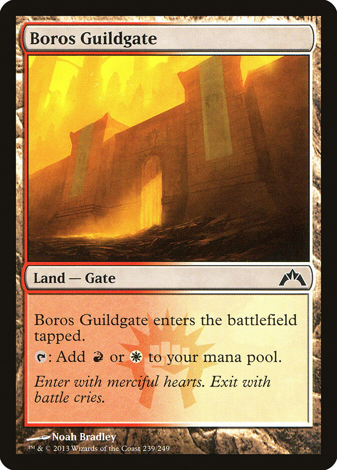 Boros Guildgate — Gatecrash 239/249
