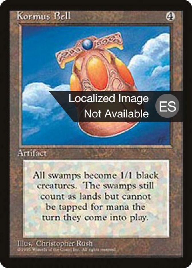 Kormus Bell — Fourth Edition Foreign Black Border 332/378