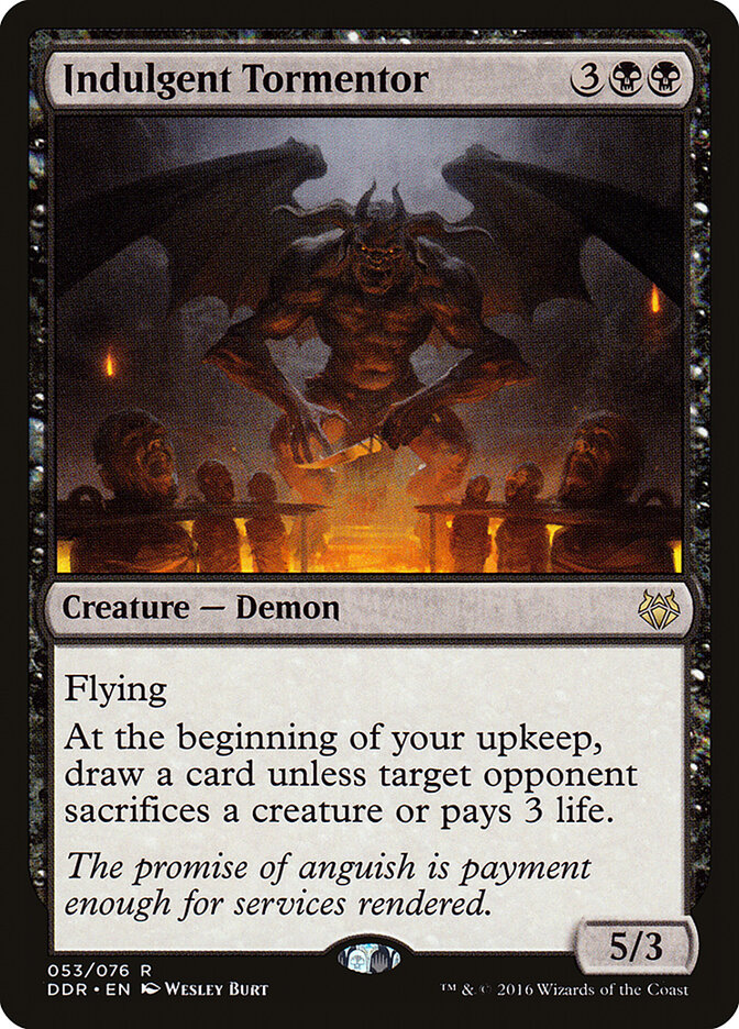 Indulgent Tormentor — Duel Decks: Nissa vs. Ob Nixilis 53/76