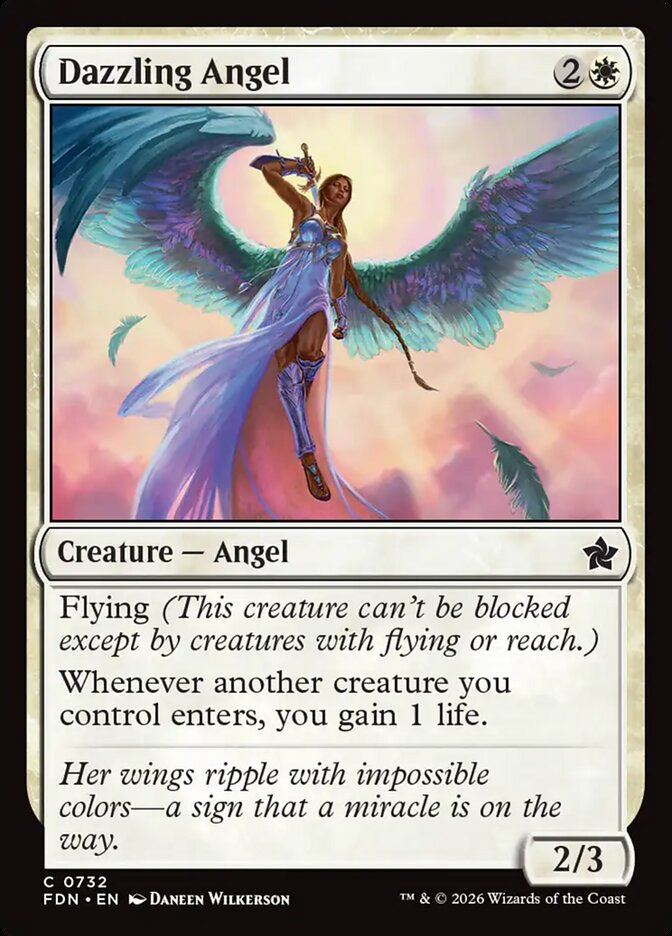 Dazzling Angel — Foundations 732/771