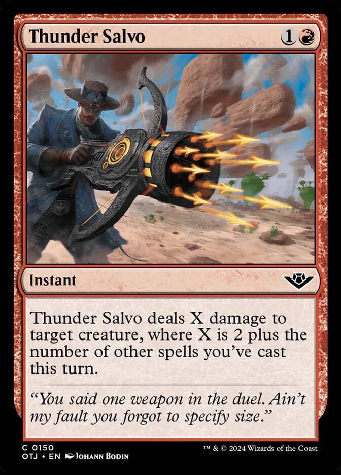 Thunder Salvo — Outlaws of Thunder Junction 150/374