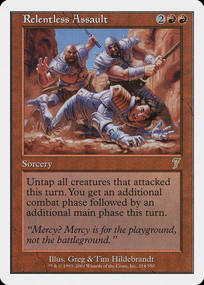 Relentless Assault — Seventh Edition 214/708