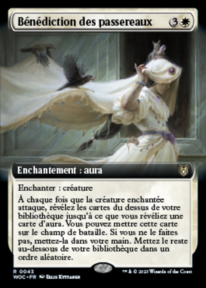 Bénédiction des passereaux — Wilds of Eldraine Commander 43/173