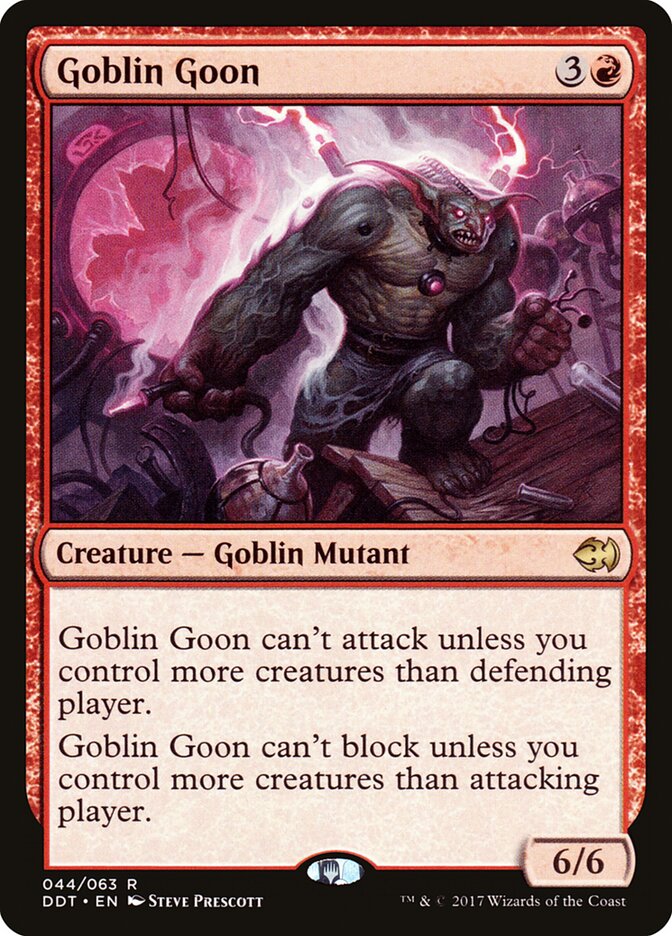 Goblin Goon — Duel Decks: Merfolk vs. Goblins 44/63