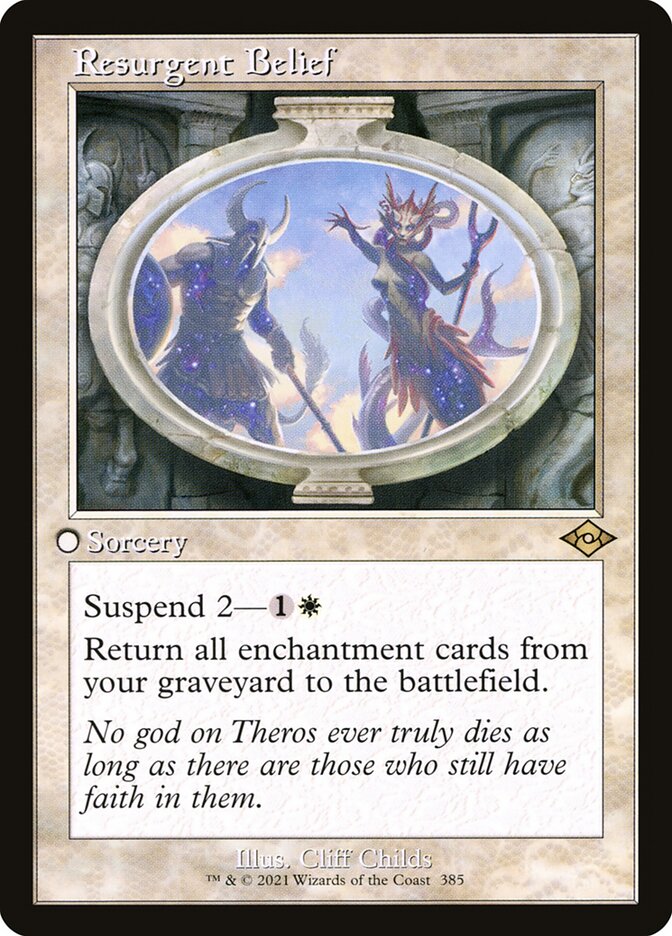 Resurgent Belief — Modern Horizons 2 385/493