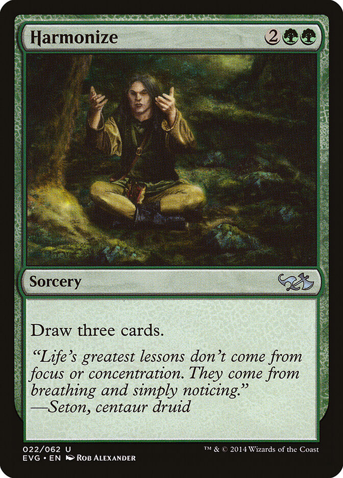 Harmonize — Duel Decks Anthology: Elves vs. Goblins 22/62