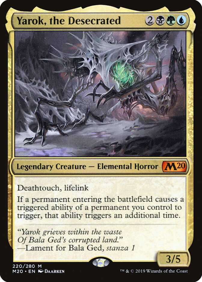Yarok, the Desecrated — Core Set 2020 220/345