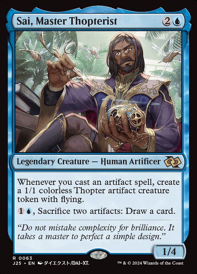 Sai, Master Thopterist — Foundations Jumpstart 63/779