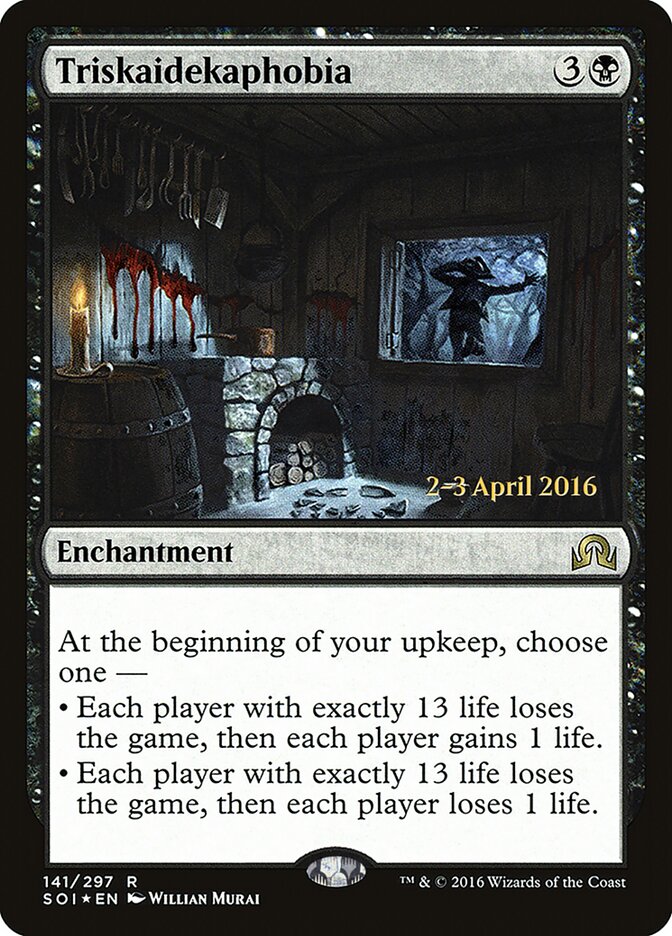 Triskaidekaphobia — Shadows over Innistrad Promos 141s/89