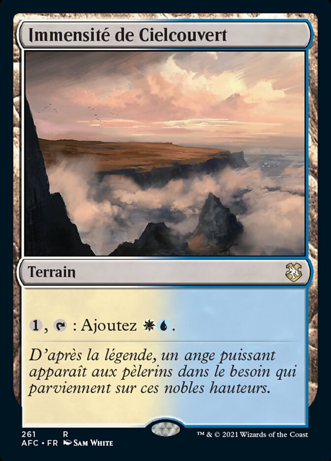 Immensité de Cielcouvert — Forgotten Realms Commander 261/331
