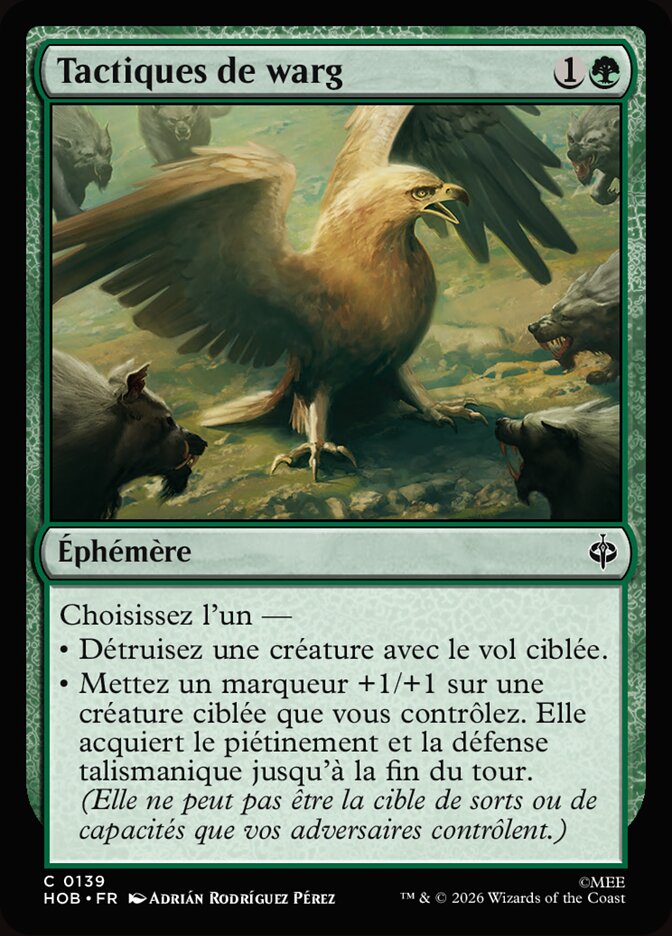 Tactiques de warg — The Hobbit 139/321