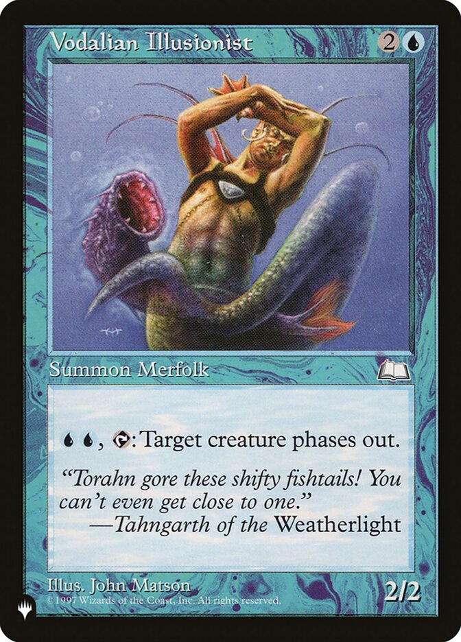 Vodalian Illusionist — The List WTH-58/5581