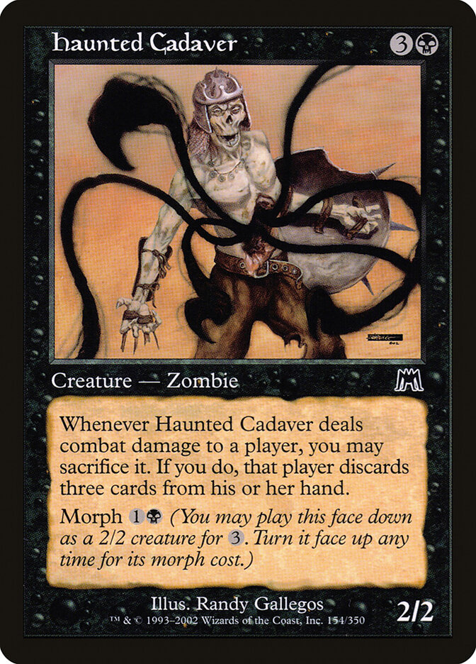 Haunted Cadaver — Onslaught 154/350
