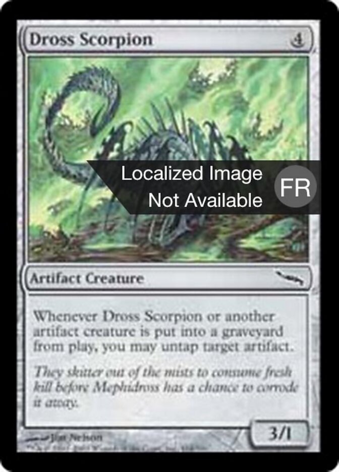 Scorpion de Mephidross — Mirrodin 164/306