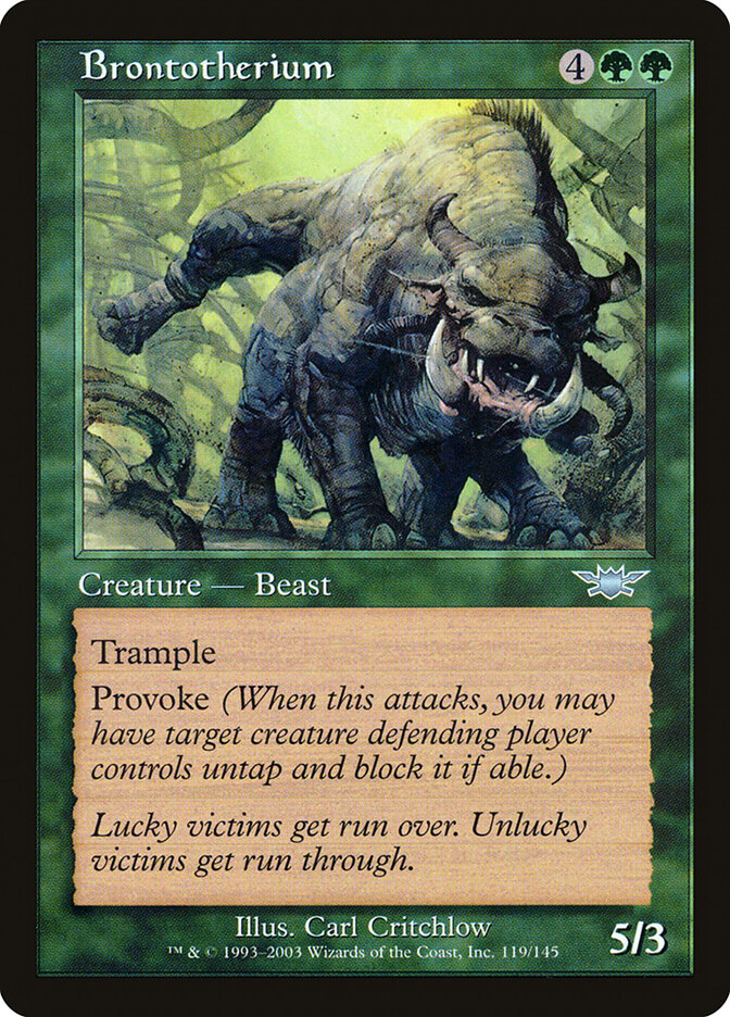 Brontotherium — Legions 119/145