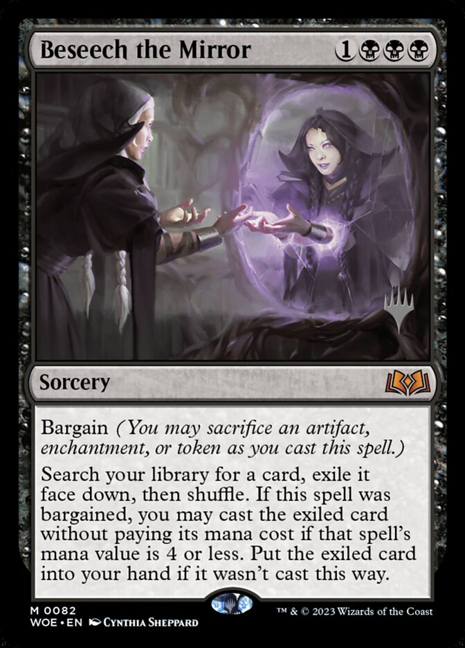 Beseech the Mirror — Wilds of Eldraine Promos 82p/160
